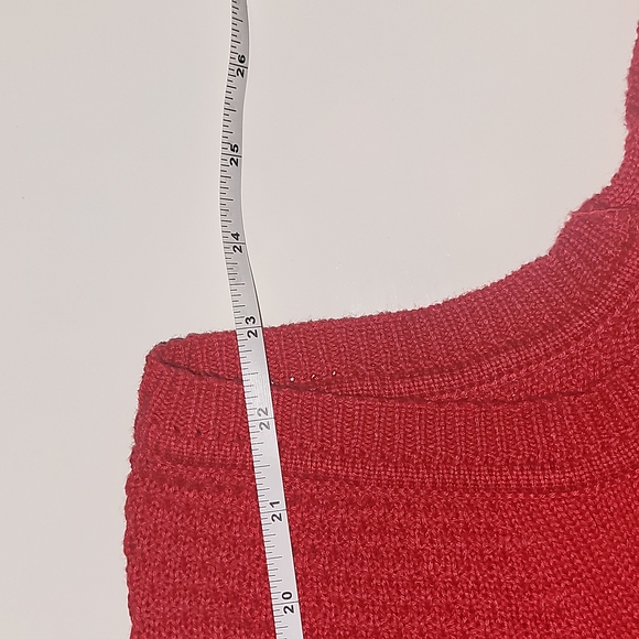 Pre-owned Red Lane Bryant Scoop Neck Sweater - Picture 7 of 10